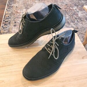 Clarks Chantry Wing Mens Black Oxfords & Lace Ups Wingtip & Brogue Shoes 8.5 M